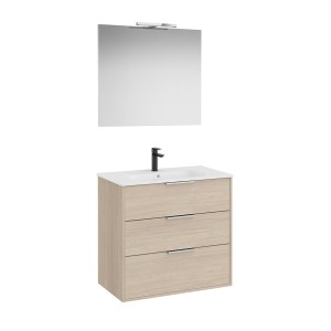 Optica pack 3 tiroirs 800 mm frêne clair - ROCA A852465541 