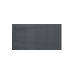 Pyros receveur en stonex avec vidage garde d'eau 30mm 1600x800 gris ardoise - ROCA AP90164032003200 