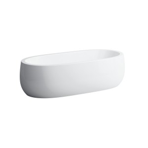 Alessi one baign. indépendante ovale ac pieds int 183x87 blanc - LAUFEN H2459720006151 
