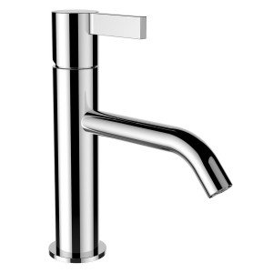 Kartell • laufen mitigeur de lavabo, bec fixe 135 mm, sans vidage chromé - LAUFEN H3113310041201 