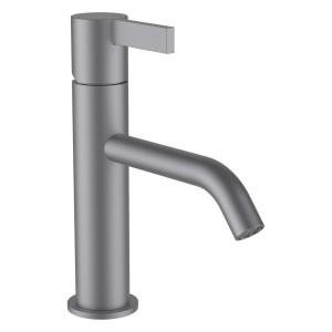 Kartell • laufen mitigeur de lavabo, bec fixe 135mm sans vidage pvd couleur inox - LAUFEN H3113310901201 