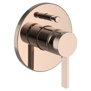 Kartell mit bd à enc avec simibox avec inverseur clapet ar pvd or rosé - LAUFEN H3213360820101 