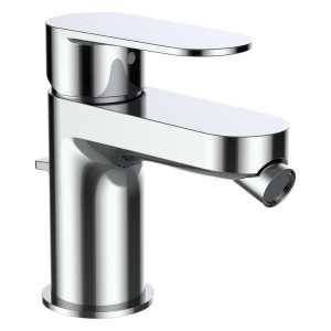 Neja mitigeur de bidet bec fixe 105 mm avec vidage chromé - LAUFEN H3415110041111 