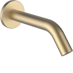 Kartell • laufen bec mural 175 mm pvd or pâle mat - LAUFEN H3713300830601 