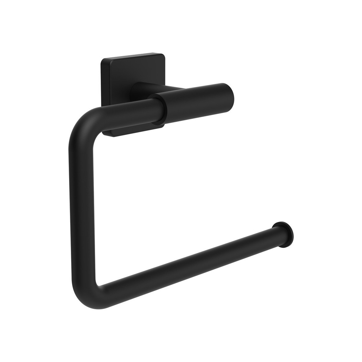 Niara s porte-serviette anneau titane noir mat 226x72x164 mm - LAUFEN H3810741630001 