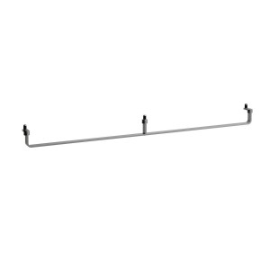 Lani porte-serviettes 1200 mm acier inoxydable brossé 1150x70x55 mm - LAUFEN H3811289280001 