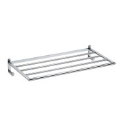 Hali p-serviettes de réserve avec patères intégrées 50 cm chromé chromé 500x251 - LAUFEN H3811720040011 