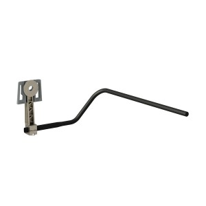 Lani porte-serviettes latéral droite noir mat 265x230x105 mm - LAUFEN H3821244500001 