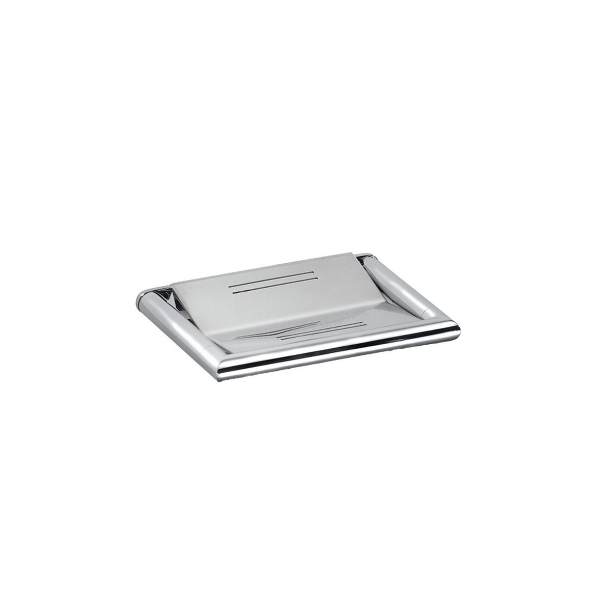 Hali porte-savon chromé chromé 142x104x15 mm - LAUFEN H3831710040001 