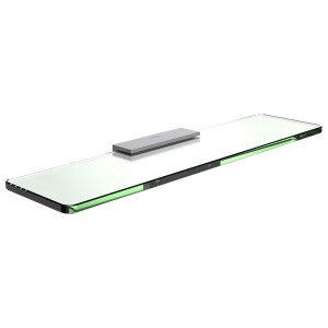 Niara tablette mural 40 cm pvd couleur inox 400x109x20 mm - LAUFEN H3850621610001 