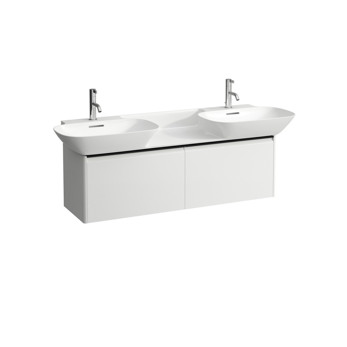 Base pour ino meuble 2t pr lav h814304 poignées en alu noir 1170x350x360 - LAUFEN H4030161109991 