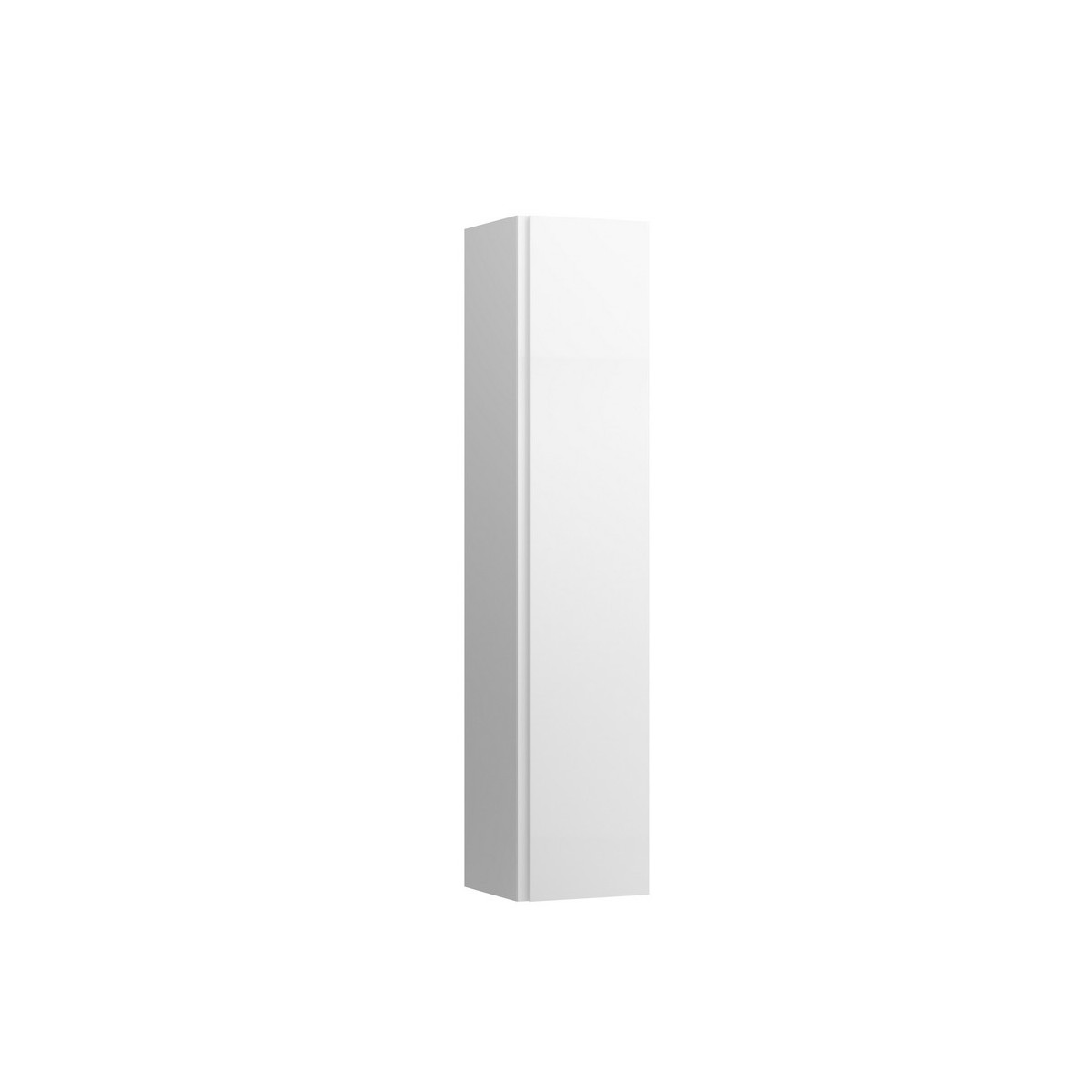 Lani armoire haute 1 porte charnières à droite 355x335x1650mm blanc mat - LAUFEN H4037221122601 