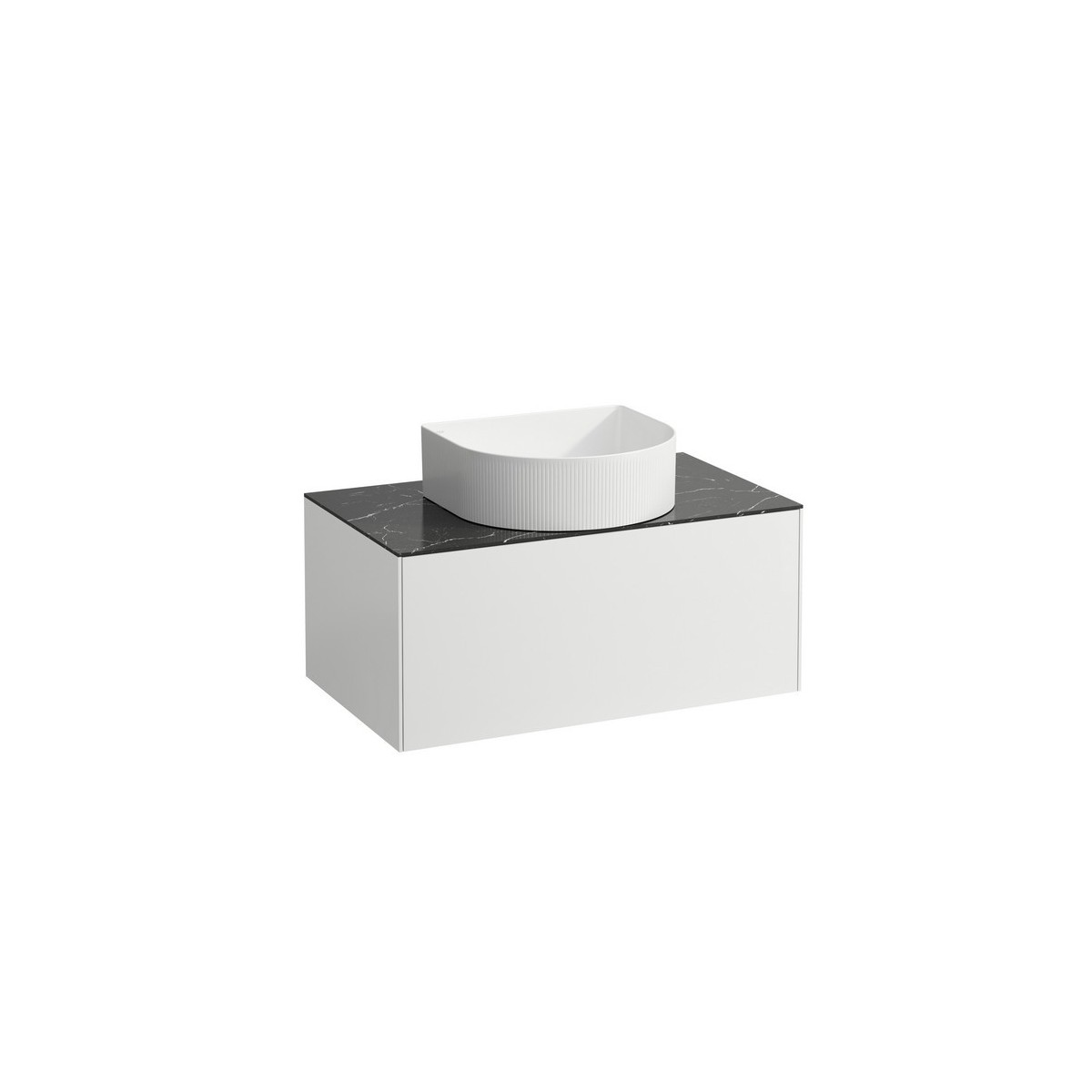 Meuble 1 tiroir sonar 80 bnmq - LAUFEN H4054110341431 