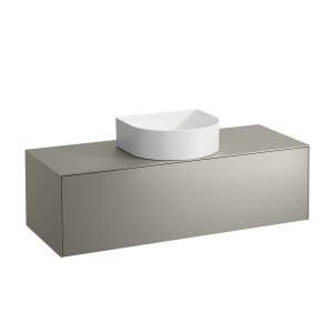 Élément de tiroir avec dessus sonar 120 titane - LAUFEN H4054210340421 