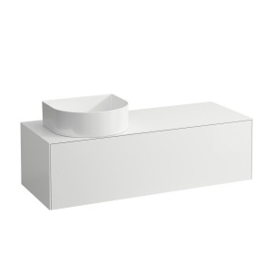 Meuble 1 tiroir sonar 120 blan - LAUFEN H4054220341701 