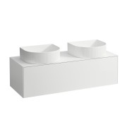 Meuble 1 tiroir sonar 120 blan - LAUFEN H4054240341701 