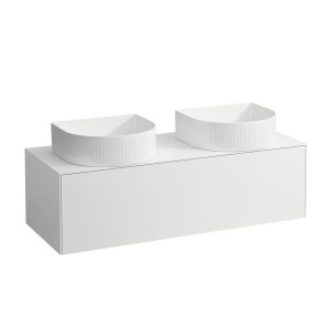 Meuble 1 tiroir sonar 120 blan - LAUFEN H4054240341701 