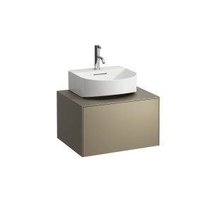 Élément de tiroir avec dessus sonar 60 titane - LAUFEN H4054310340421 