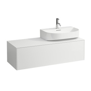 Meuble 1 tiroir sonar 120 blan - LAUFEN H4054530341701 