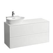Meuble 2 tiroirs newclassic 120 blc - LAUFEN H4060870851701 