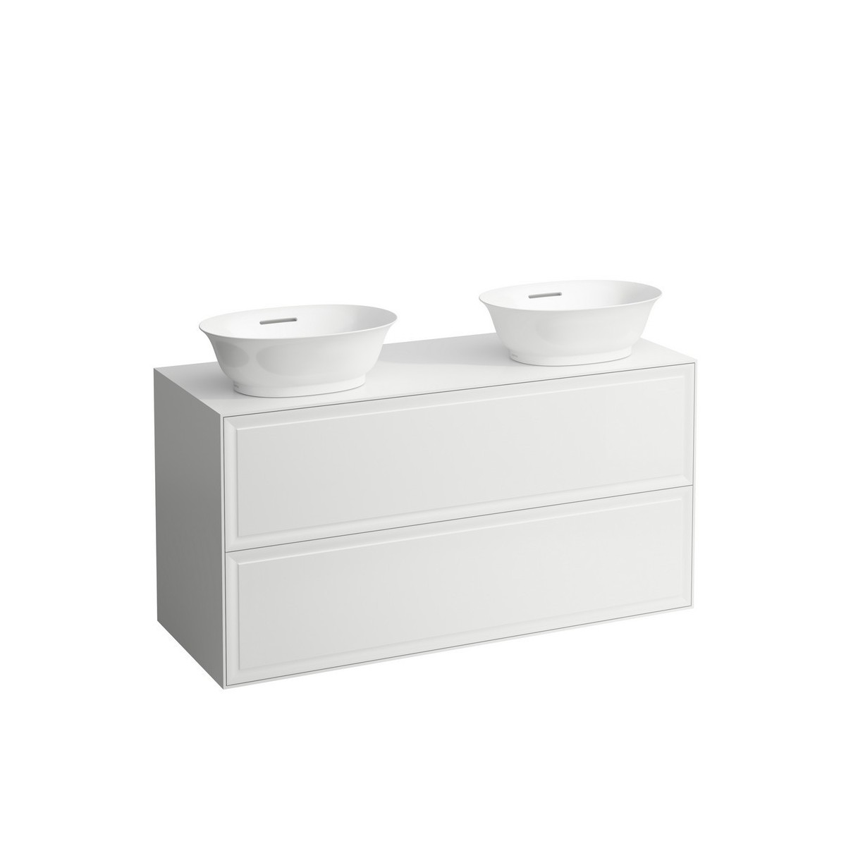 Meuble 2 tiroirs newclassic 120 blab - LAUFEN H4060890856311 