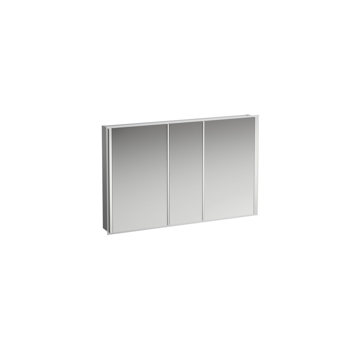 Arm. de toil. ac lum. led, int., prise frame 25 120 miroir - LAUFEN H4088049001441 