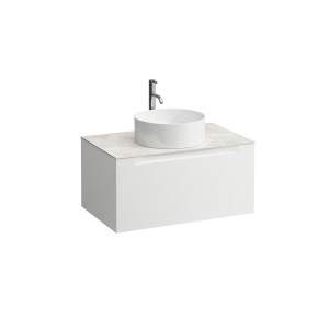 Arun 800 1t découpe centre plan botticino crema percé 1t multicolour - LAUFEN H4171051519991 