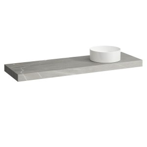 Arun plan 1600 déc à d 3 équerres de fixation incluses sélection grès cérame - LAUFEN H4191431517701 