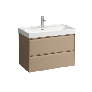 Meda meuble sous lavabo 800 2t pour lavabo 810117 cappuccino 785x450x515 mm - LAUFEN H4216120114651 