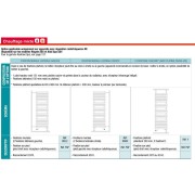 Sèche-serviette ACOVA - REGATE MIXTE avec télécommande 1479/1500W - ASX-215-080/GF