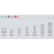 Sèche-serviette ACOVA - REGATE MIXTE avec télécommande 1479/1500W - ASX-215-080/GF