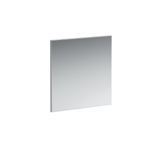 Frame 25 miroir avec cadre aluminium 650mm 650x25x700mm noir mat - LAUFEN H4474039004501 