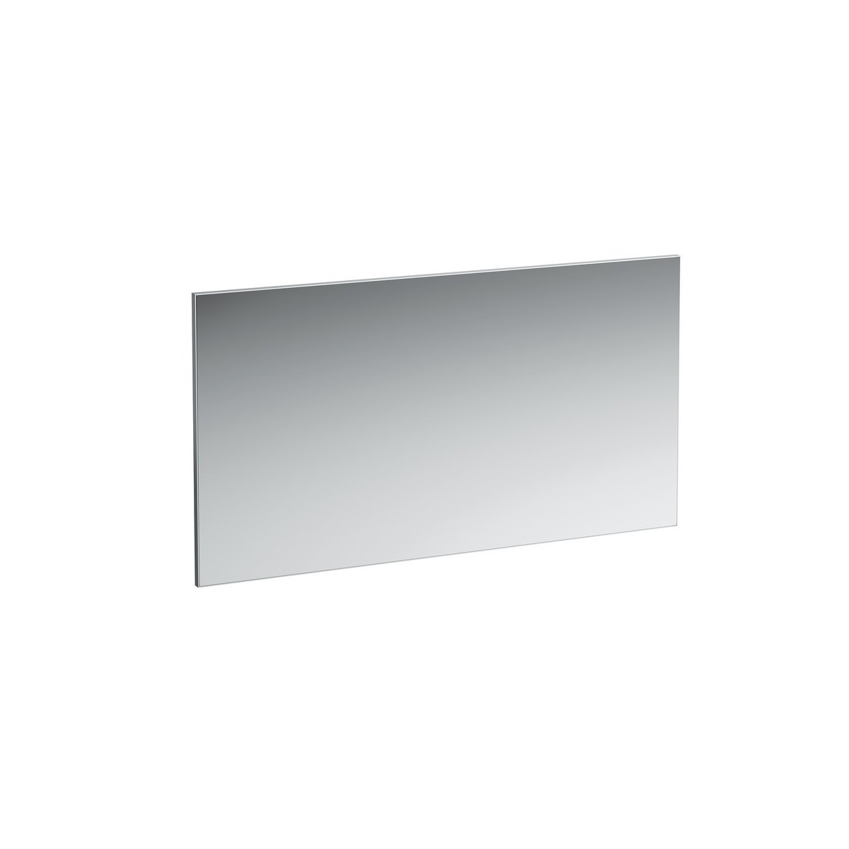 Frame 25 miroir avec cadre aluminium 1300mm 1300x25x700mm noir mat - LAUFEN H4474089004501 