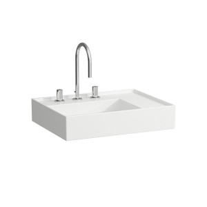 Lavabo asymétrique droite kartell 60x46 lcc blc - LAUFEN H8103344001581 