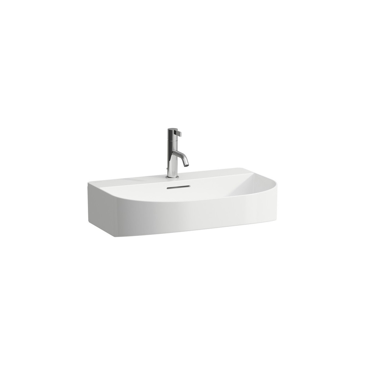 Sonar lavabo avec 1 trou pour la robinetterie 600x420x140mm blanc avec lcc - LAUFEN H8103424001041 