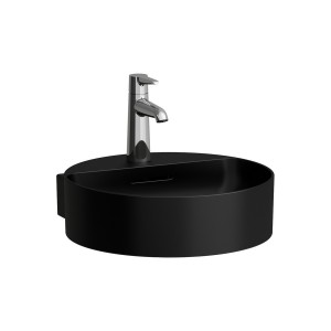 Val lave-mains avec 1 trou pour la robinetterie 400x425x115mm blanc mat - LAUFEN H8112817161041 