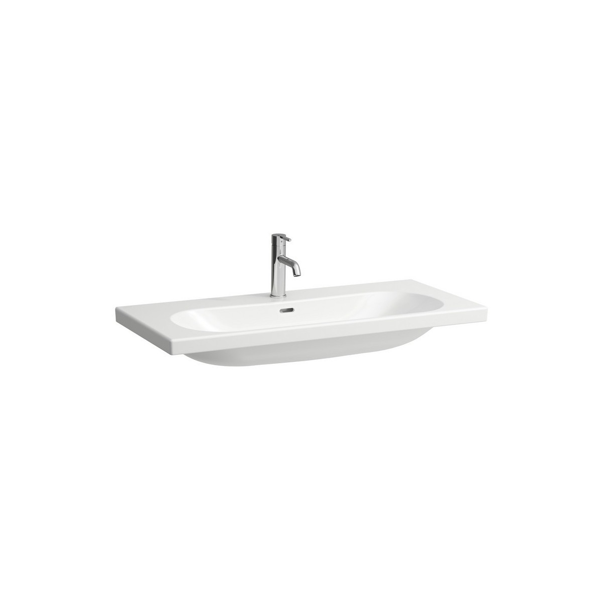 Lavabo meul. lua 100 blanc - LAUFEN H8160890001041 
