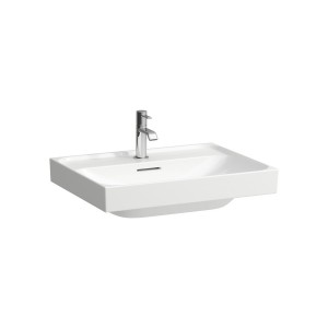 Meda lavabo à poser sur plan face inférieure meulée blanc mat 600x460x80 mm - LAUFEN H8161137571121 