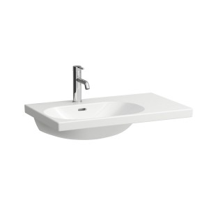 Lua lavabo, tablette à droite, mural ou à poser sur meuble - LAUFEN H8170864001091 