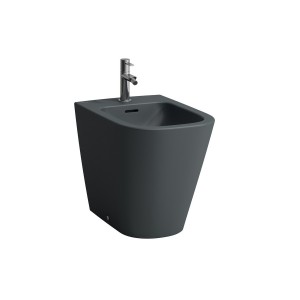Meda bidet au sol graphite mat 540x360x430 mm - LAUFEN H8321117583021 