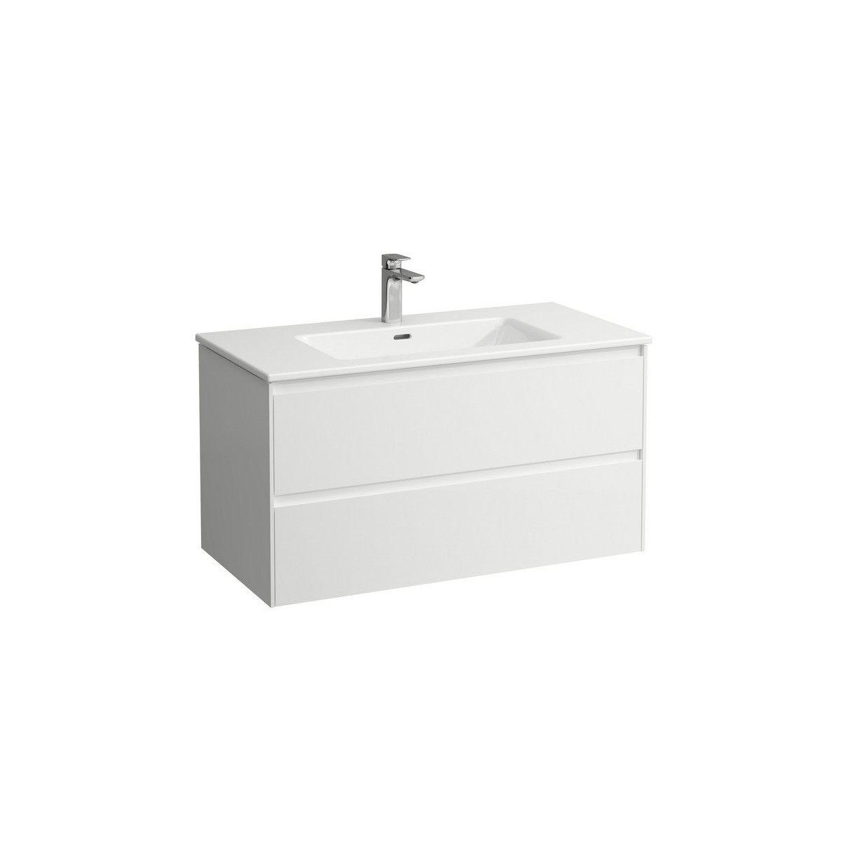 Lavabo + meuble pro s 100 blan - LAUFEN H8649672601041 