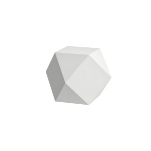 Home collection polyèdre 'ikos' en céramique 360x360x360 mm blanc - LAUFEN H8777710000001 