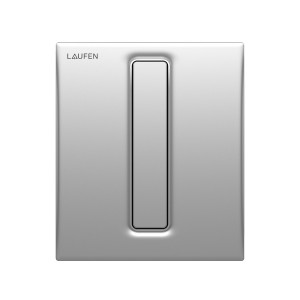 Plaque de commande pour urinoir lis ineo au101 chromé satiné 125x26x145 mm - LAUFEN H9091010070001 