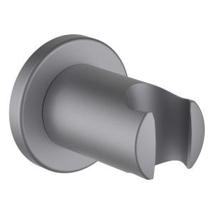 Twin support fixe pour douchette 'twin' saillie 52 mm pvd acier inox brossé - LAUFEN HF504779423000 