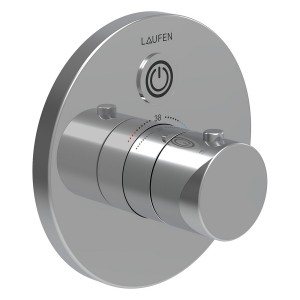 Showertronic mit de d therm électr bluetooth alim secteur chromé - LAUFEN HF707030100000 