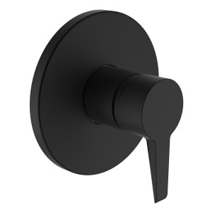 Pure mitigeur de douche encastré pour simibox pvd titane noir mat - LAUFEN HF901778428000 