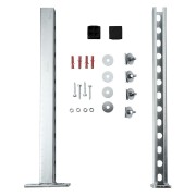 Jeu de pieds pour bac de récupération d'eau chromé - LAUFEN WI107950100000 