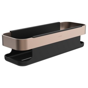 Niara panier mural de douche pvd or rosé brossé 300x106x81 mm - LAUFEN H3850611680011 