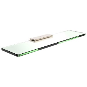 Niara tablette mural 40 cm rose gold brossé 400x109x20 mm - LAUFEN H3850621620001 