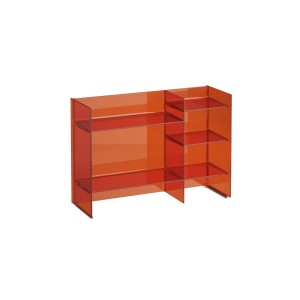 Kartell laufen étagère 'sound-rack' plastique 750x260x530mm orange tangerine - LAUFEN H3893310820001 